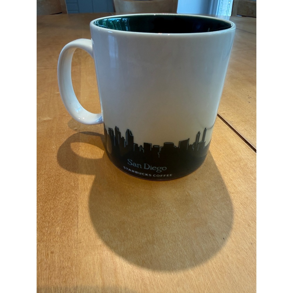 Starbucks San Diego City Scenes Series Coffee Mug 16oz Balboa Park Gaslamp 2012 - Picture 2 of 4